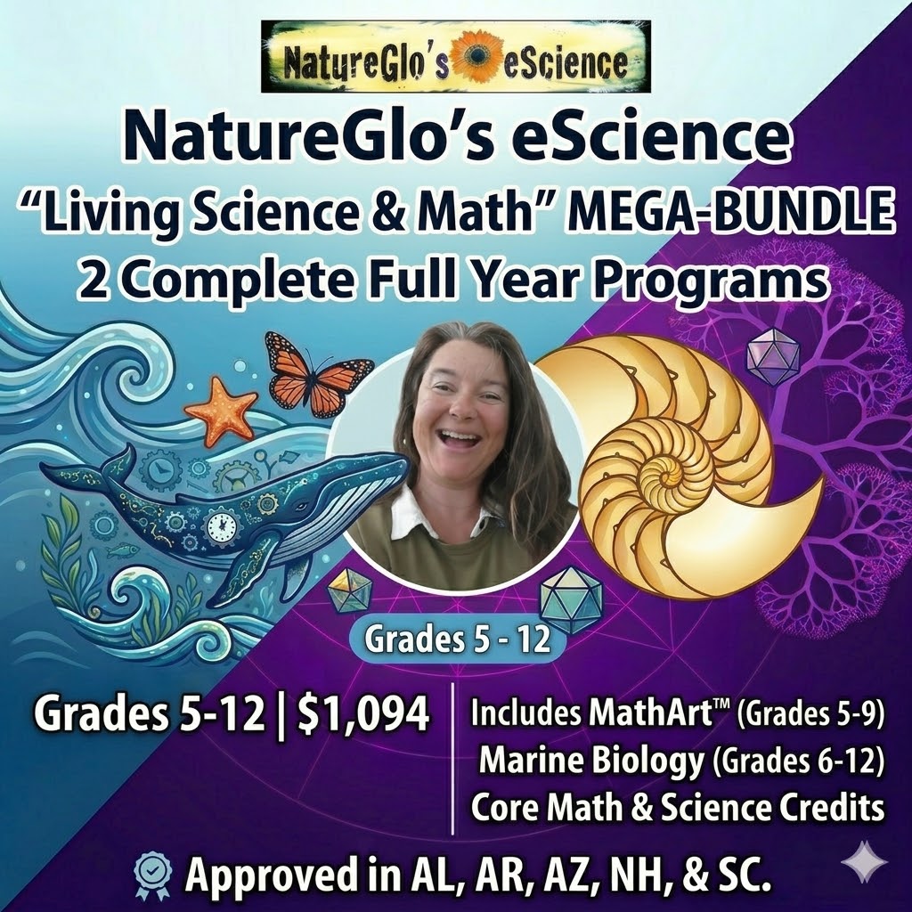 NatureGlo's eScience Living Science and Math Bundle
